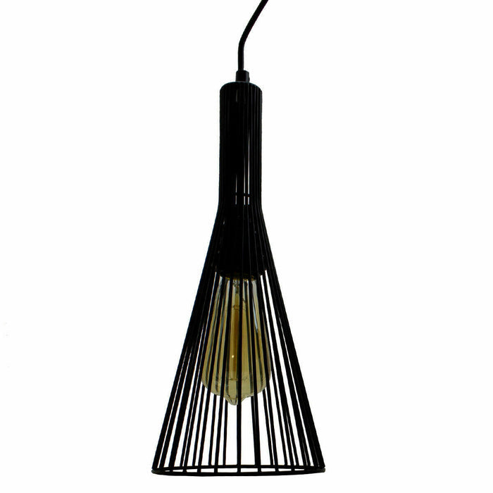Rustic 3 Lights Industrial Pendant Light E27 Hanging Light Fixture~2693 - LEDSone UK Ltd