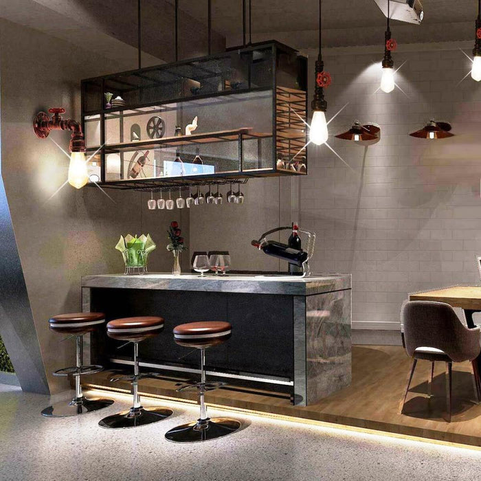 Water Pipe Wall Lighting (3)