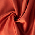 Satin Rectangular 90"x132" Tablecloth - Rust - CV Linens