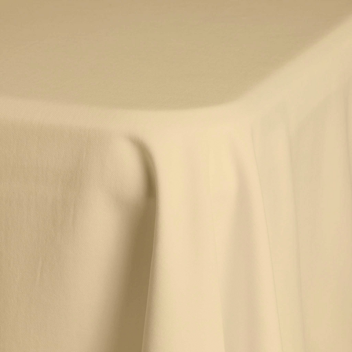 Scuba 90"x156" Rectangular Oblong Tablecloth - Champagne