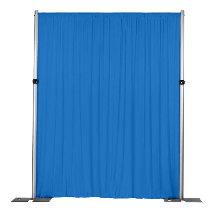 Spandex 4-way Stretch Backdrop Drape Curtain Azure Blue