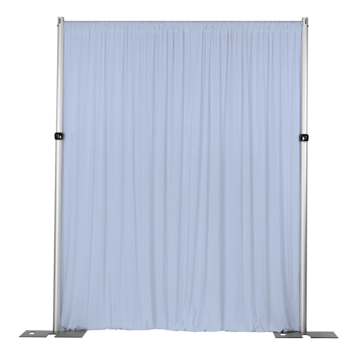 Spandex 4-way Stretch Backdrop Drape Curtain 16ft H x 60" W - Dusty Blue