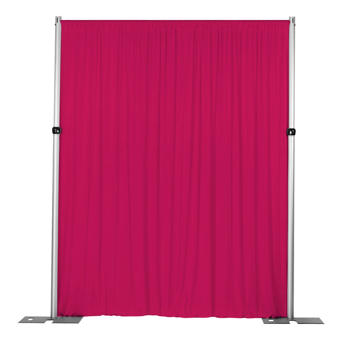 Spandex 4-way Stretch Backdrop Drape Curtain 16ft H x 60" W - Fuchsia