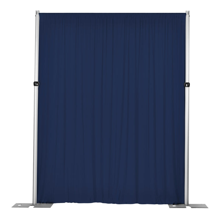 Spandex 4-way Stretch Drape Curtain 14ft H x 60" W - Navy Blue