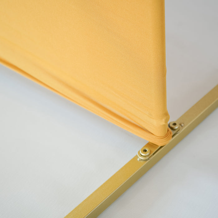Spandex Arch Covers for Chiara Frame Backdrop 3pc/set - Gold