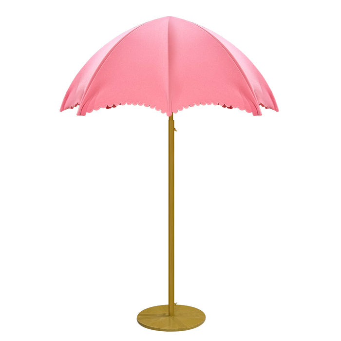 Spandex Cover for Adjustable Umbrella Centerpiece Stand Pink on the Adjustable Umbrella Centerpiece Stand