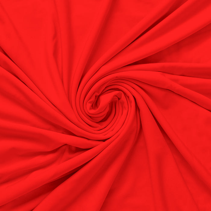 Spandex Stretch 4-way Fabric Roll 10 yds 58" - Red - CV Linens