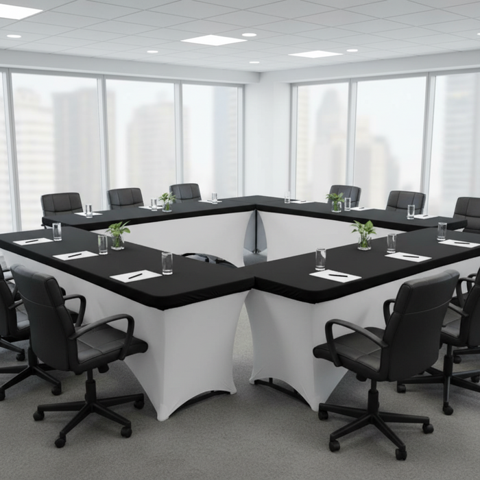 Boardroom – Black Spandex Table Topper