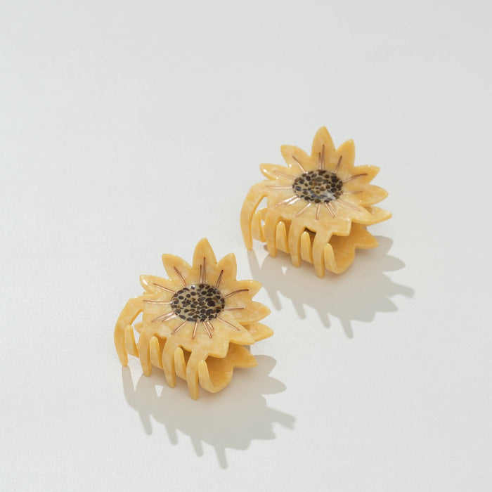 Sunflower Claw Clip - Medium