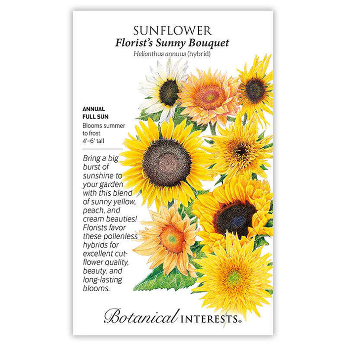 Sunflower Florist's Bouquet|Botanical Interests