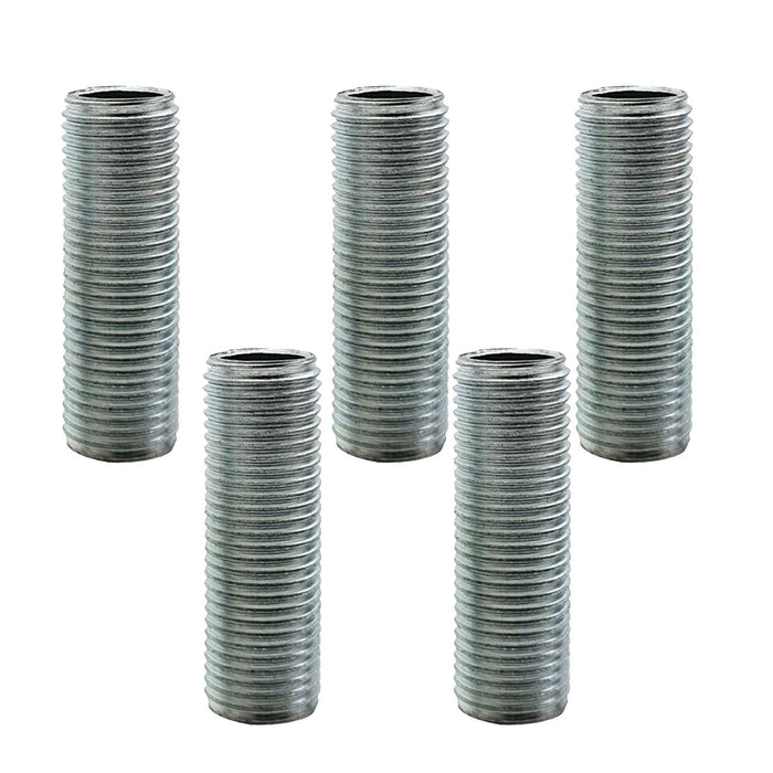 Threaded M10 Zinc Alloy 30mm Long Pipe Nipple Lamp Repair Part 5pcs~2897