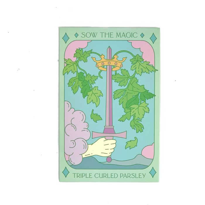 Triple Curled Parsley | Tarot Seed Packet | Sow the Magic