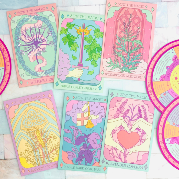 Triple Curled Parsley | Tarot Seed Packet | Sow the Magic