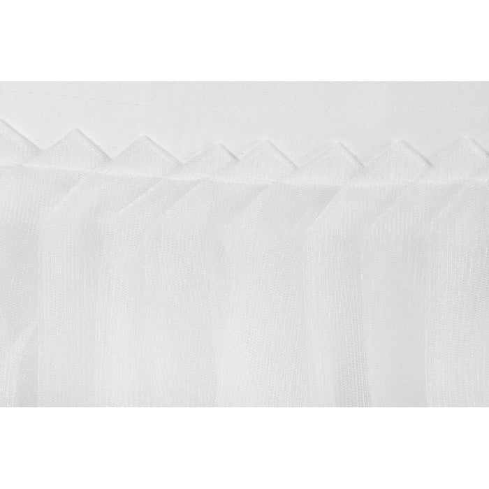 Tulle Tutu 17ft Table Skirt - White - CV Linens