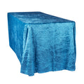 Velvet 90"x132" Rectangular Tablecloth - Dark Teal