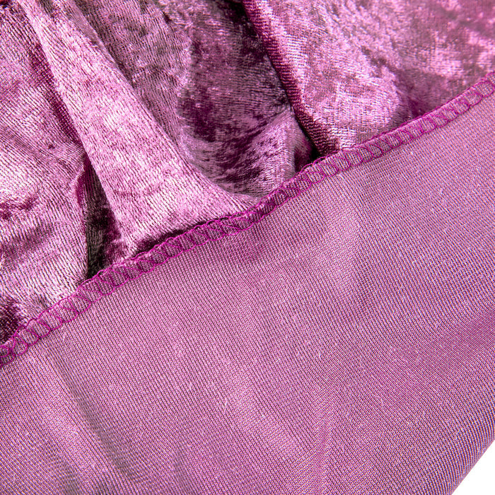 Velvet 90"x132" Rectangular Tablecloth - Violet