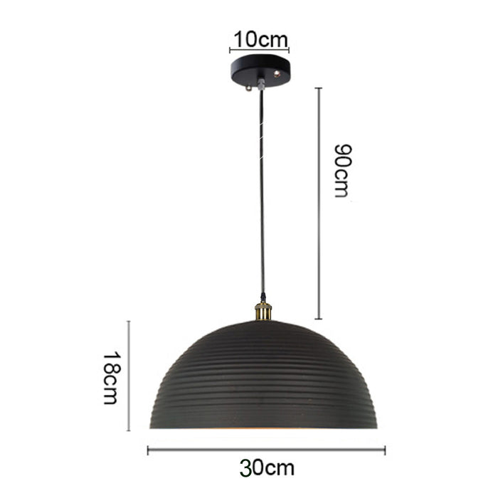 Black Metal Industrial Lampshade