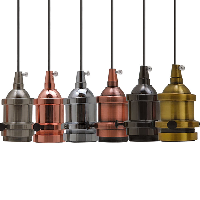 Vintage Industrial Modern Lamp Light Bulb Holder Antique Retro Edison E27Fitting~2678 - LEDSone UK Ltd