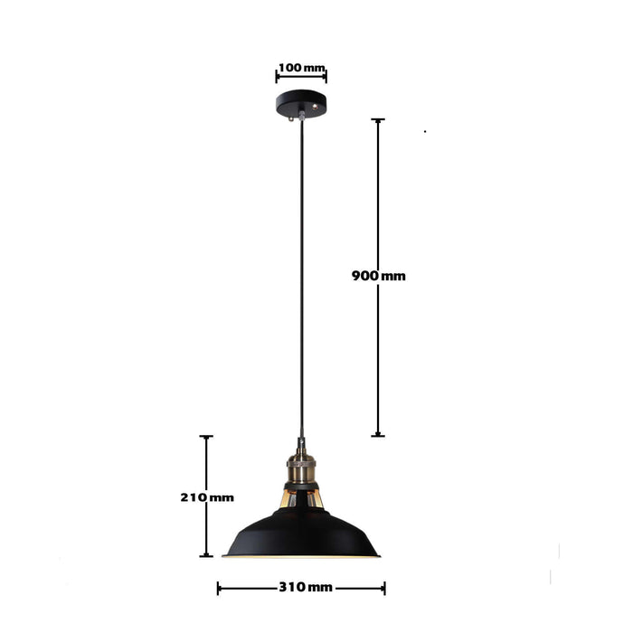 Retro Loft Metal Hanging 5