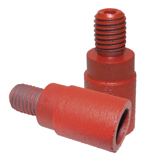 Weha Radial Arm Finger Tip Red 20x23mm M12 for Stone Fabrication - side view