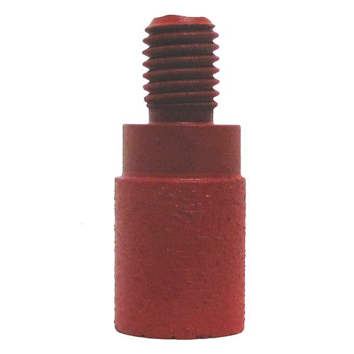 Weha Radial Arm Finger Tip Red 20x23mm M12 for Stone Fabrication - in use