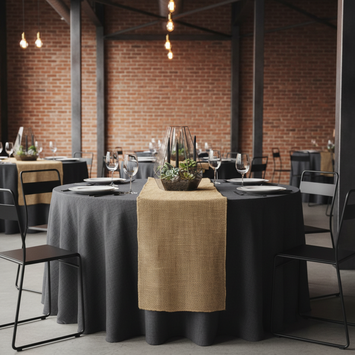 Industrial Chic Round Table